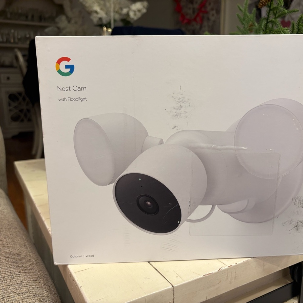 Google Security Camera with Dual Lights